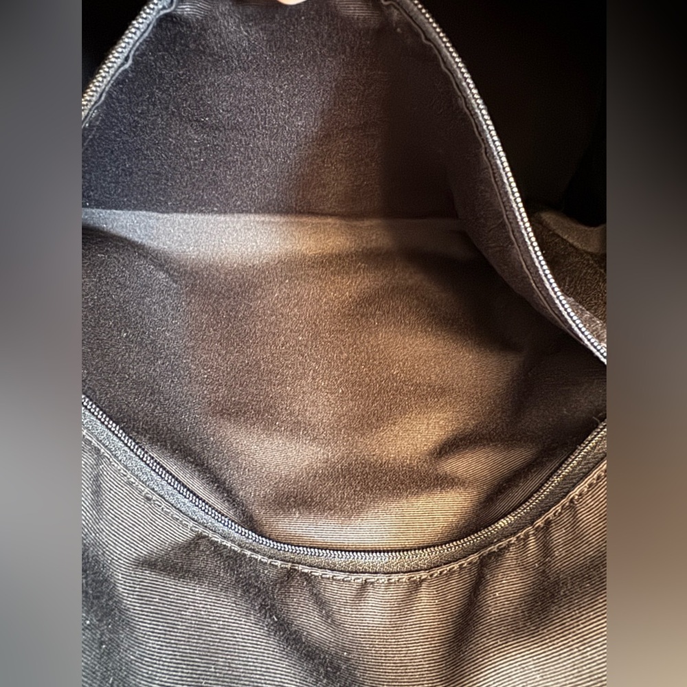 Coach Black Tote with Gold Accents - Picture 4 of 15